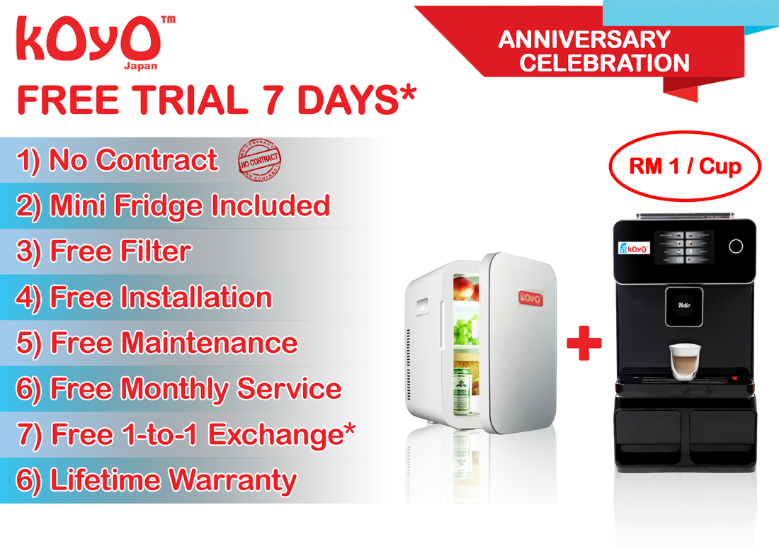Koyo Coffee Machine Promotion