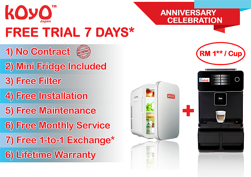 Coffee Machine Promotion - koyo Malaysia